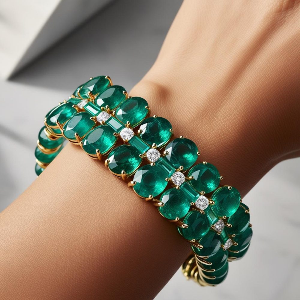 Pulsera Emerald - 14 K