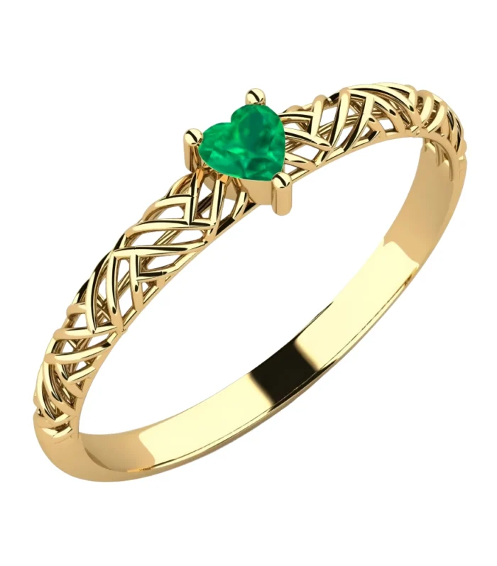 Emerald Splendor Ring