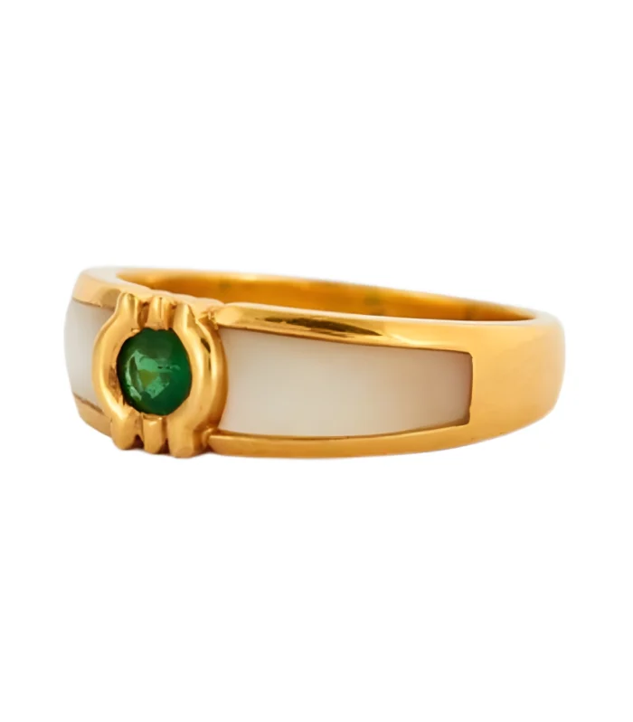 Emerald Bracelet Ring