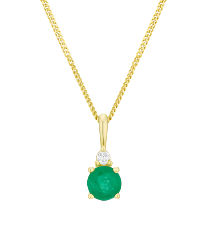 Green Emerald Seduction Necklace