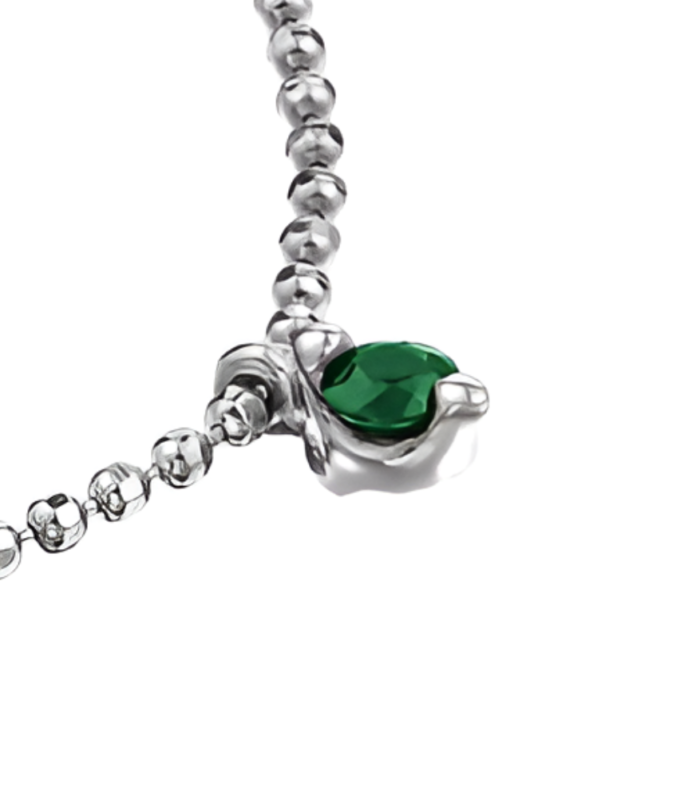 Chic Green Emerald Necklace