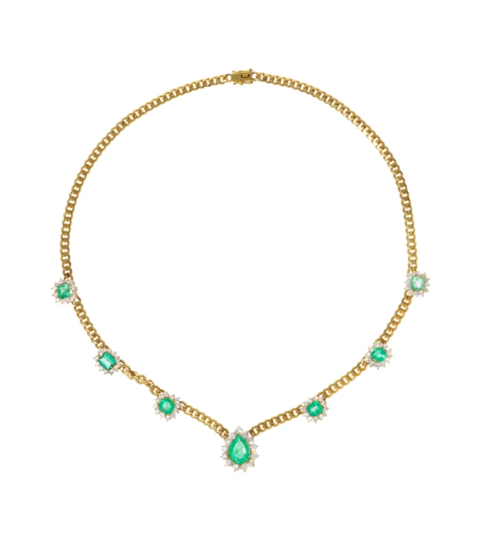 Celestial Emerald Choker