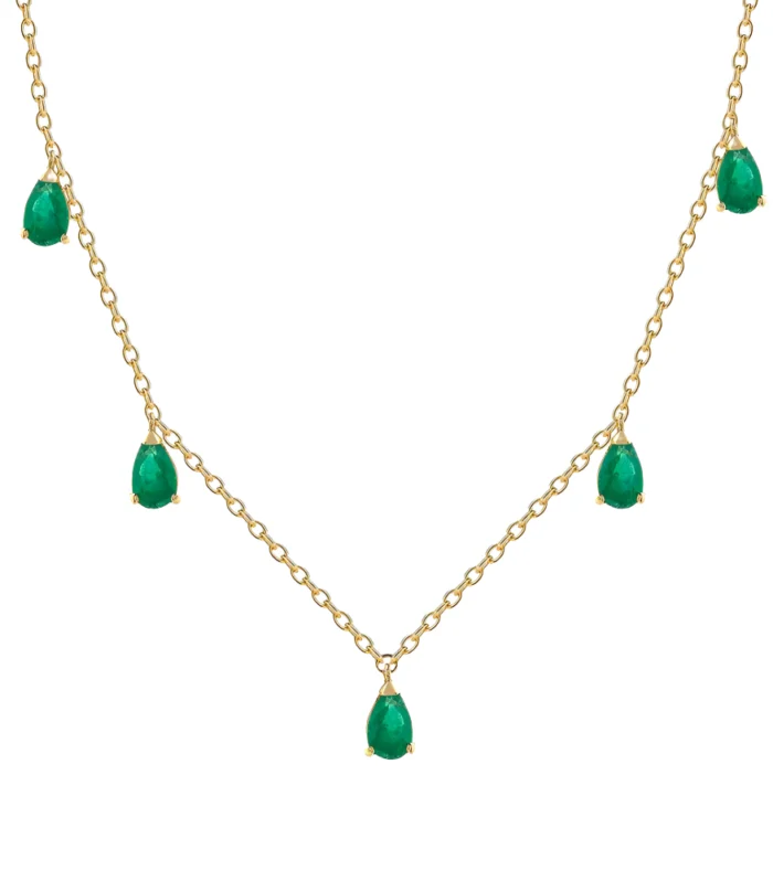 Vintage Emerald Choker