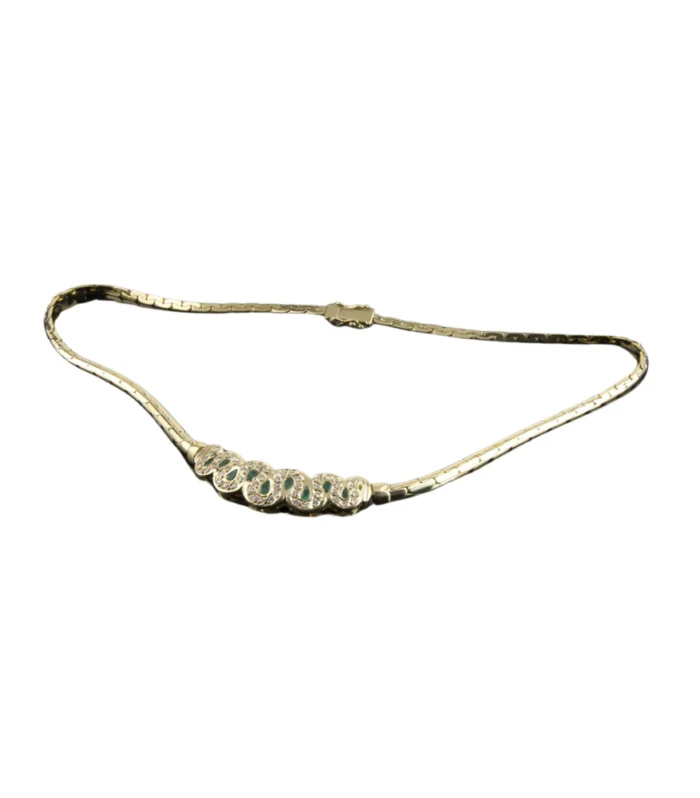 Barbado Emerald Choker