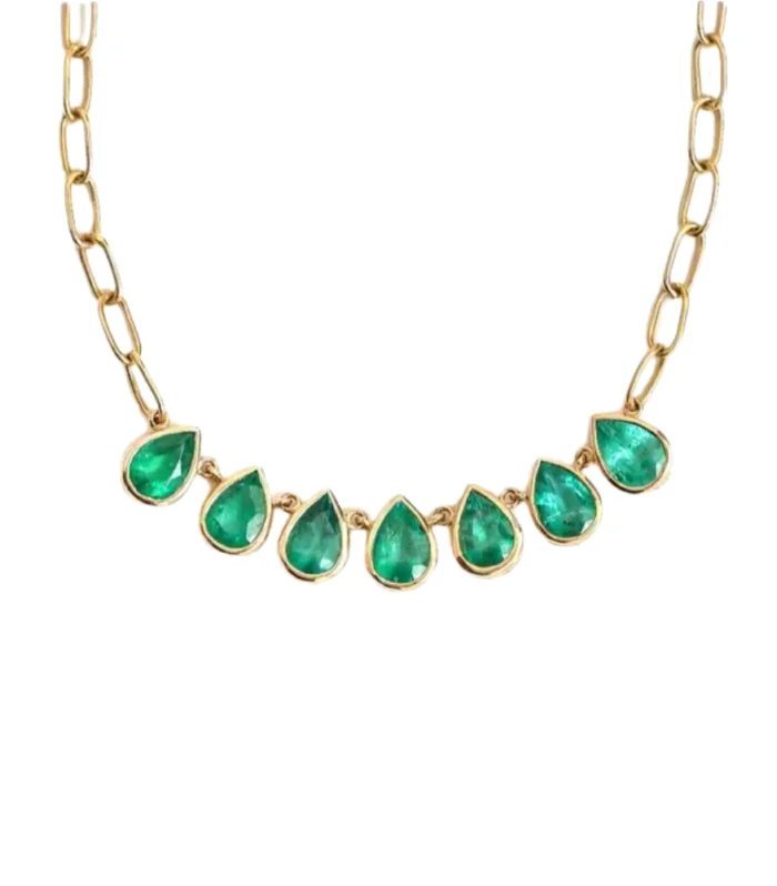 Ophelia Emerald Choker