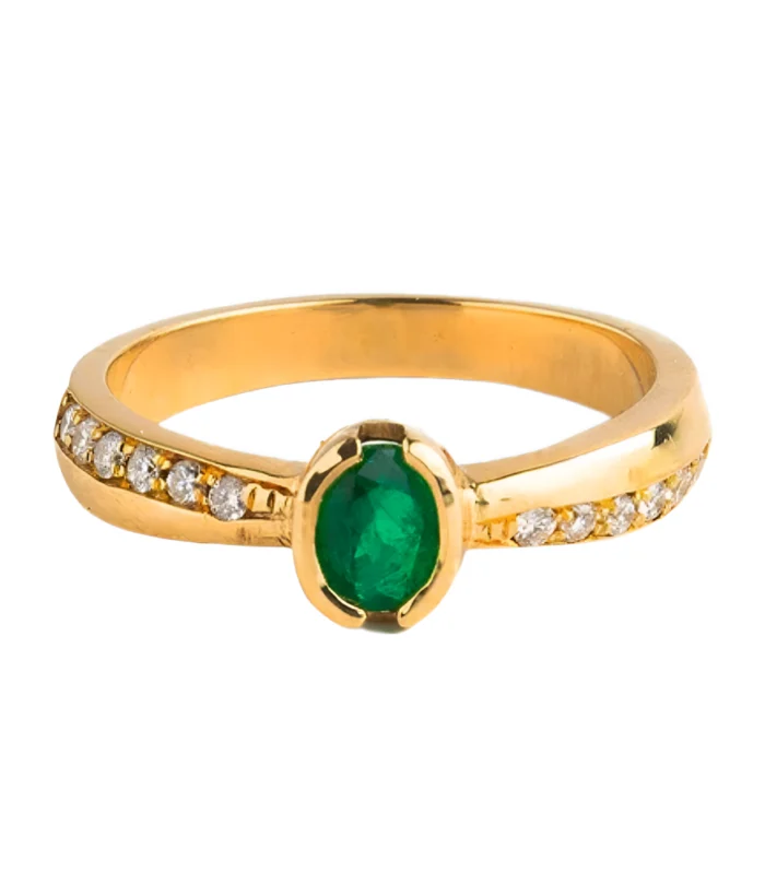 Twilight Emerald Ring