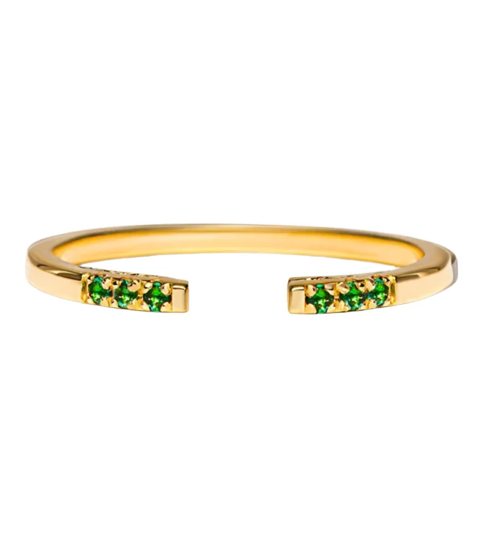Poseidon Emerald Ring