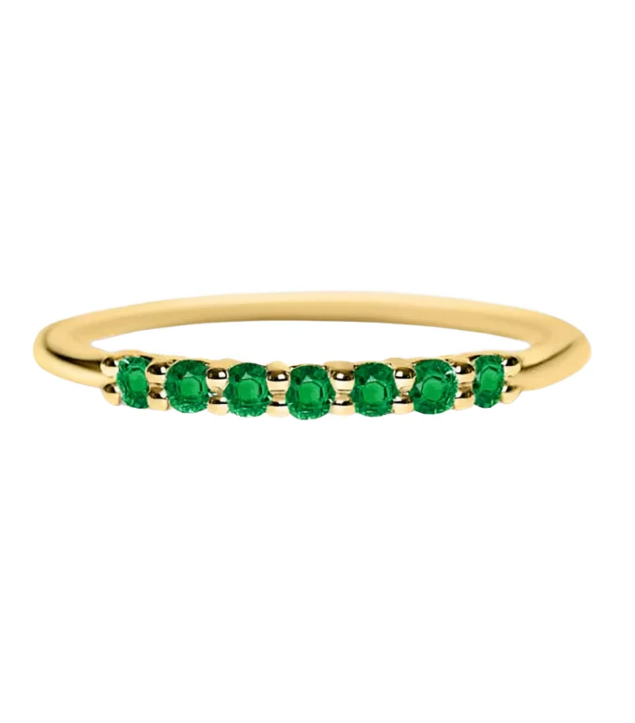 Emerald Style Ring