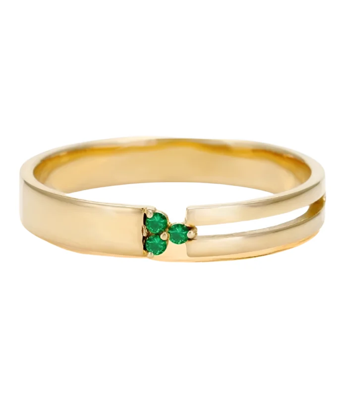 Deep Emerald Ring