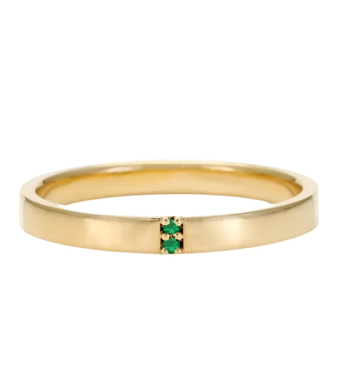 Mystic Emerald Ring