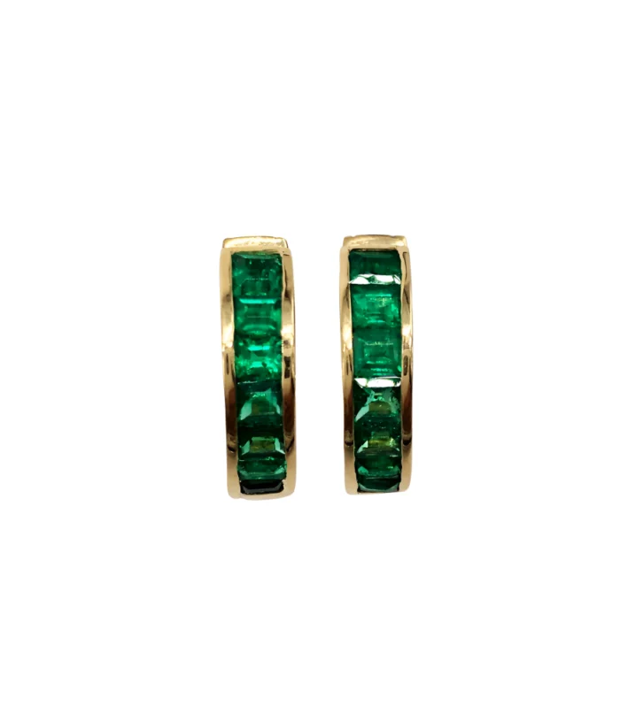 Emerald Ocean Earring
