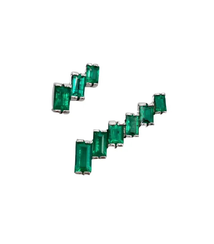 Emerald Sky Earring
