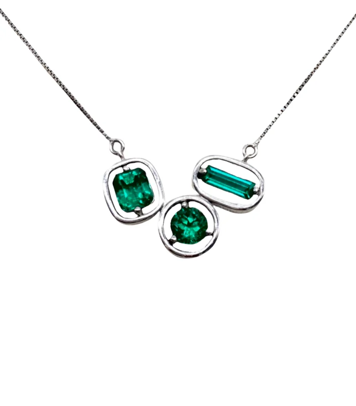 Nature Emerald Necklace