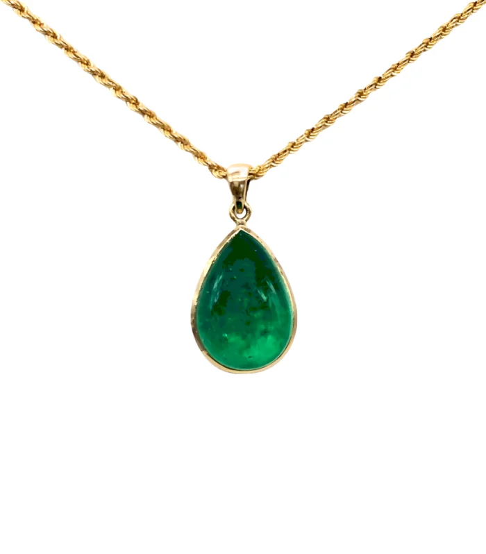 Grecian Emerald Necklace