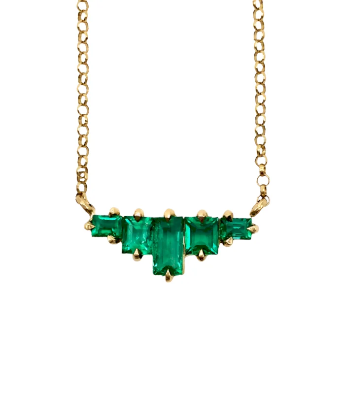 Emerald Caprice Necklace